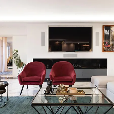 Luxury 406m2 For 8 With 3 Balconies Apartment